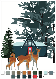 The Artist's A-Frame 8x10 - Paint By Number